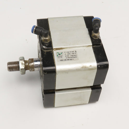 Pneumax 1581.80.30.02.1 80mm Bore 30mm Stroke Magnetic Air Cylinder