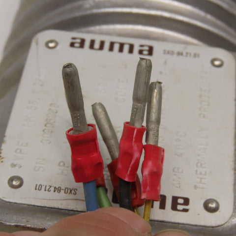 Auma MK 56.12/60 1/10Hp 115V 1Ph Actuator Motor