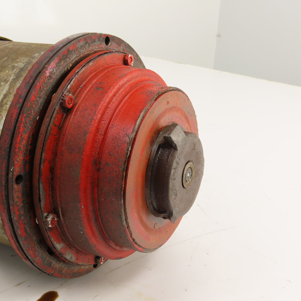 Howell Dayton 3Z665 3/4HP AC Electric Motor 1725RPM 115V 1PH For Floor Scrubber