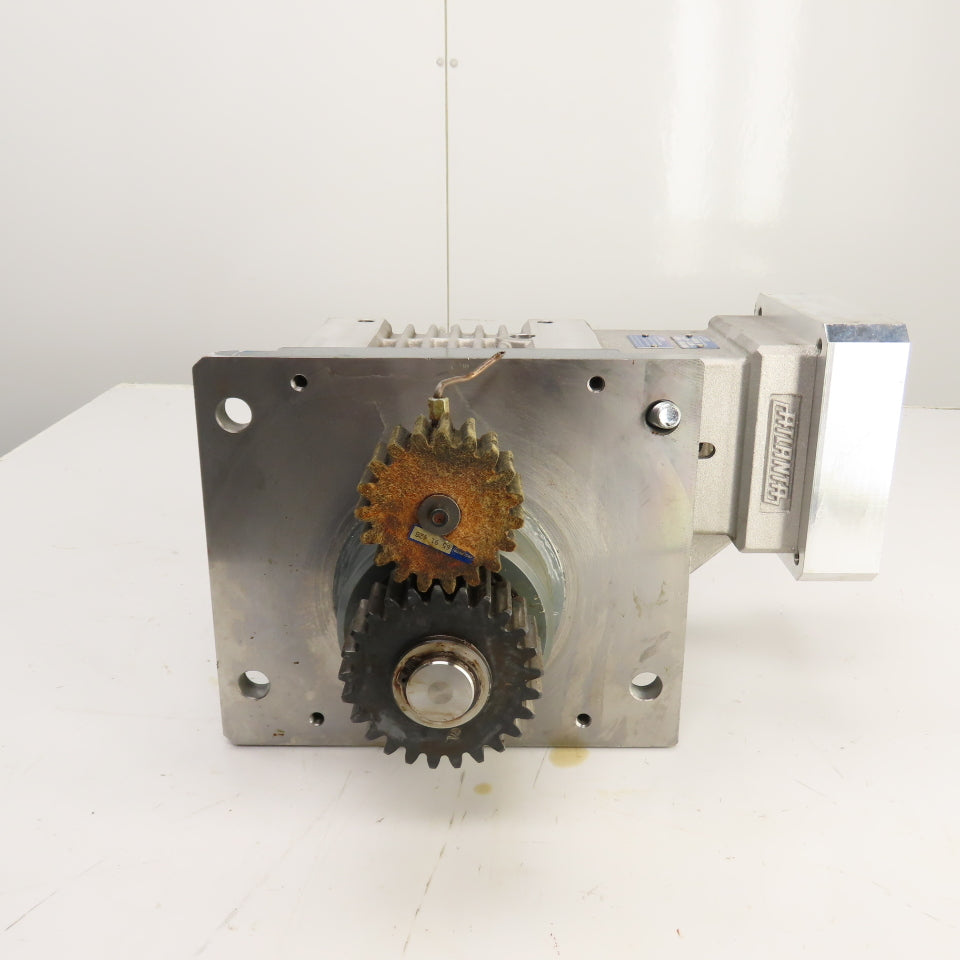 Atlanta 58 45 007 Servo Worm Gearbox Reducer 6.75:1 Ratio 14.01kW 3000RPM