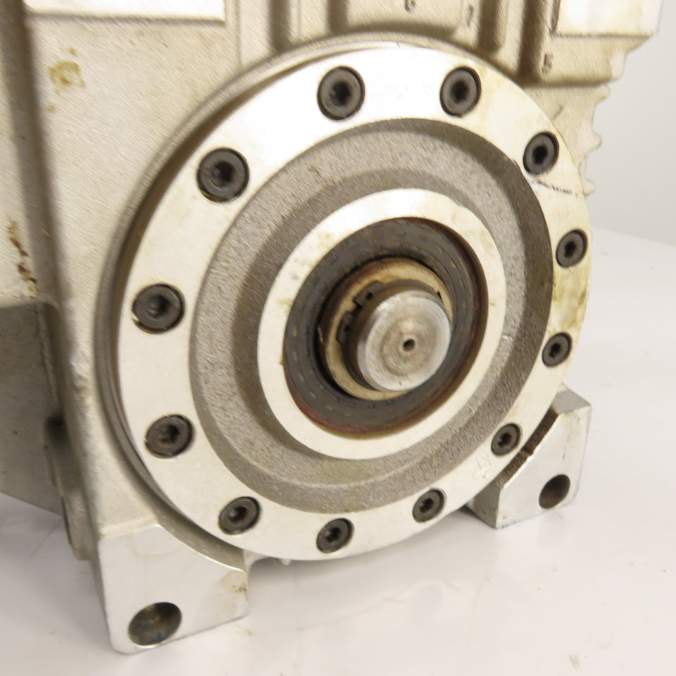 Atlanta 58 45 007 Servo Worm Gearbox Reducer 6.75:1 Ratio 14.01kW 3000RPM