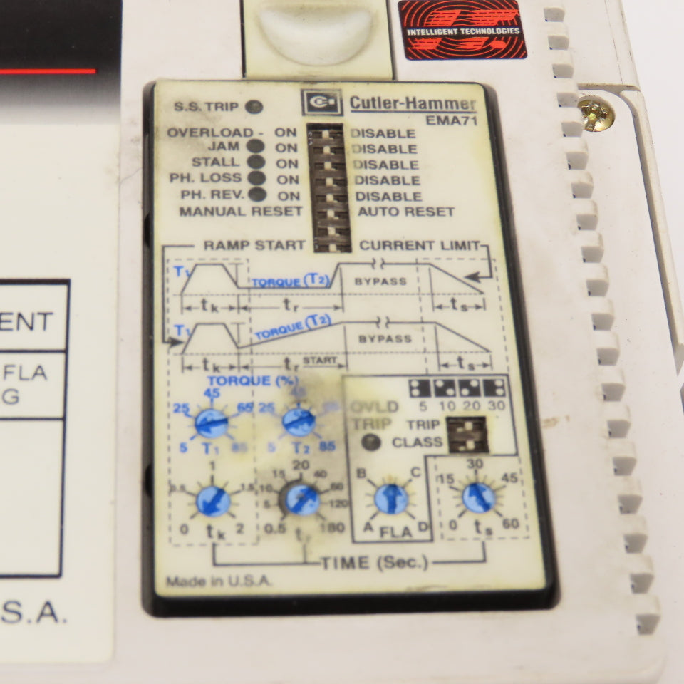 Cutler Hammer S801T18N3B 180A 600V 150Hp 3Ph Max Soft Starter 24V Control