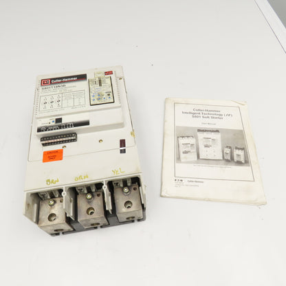 Cutler Hammer S801T18N3B 180A 600V 150Hp 3Ph Max Soft Starter 24V Control