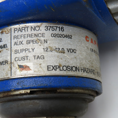 Capp/USA 375716 300PSI MWP 12-42VDC Flow Transmitter 1/2" NPT