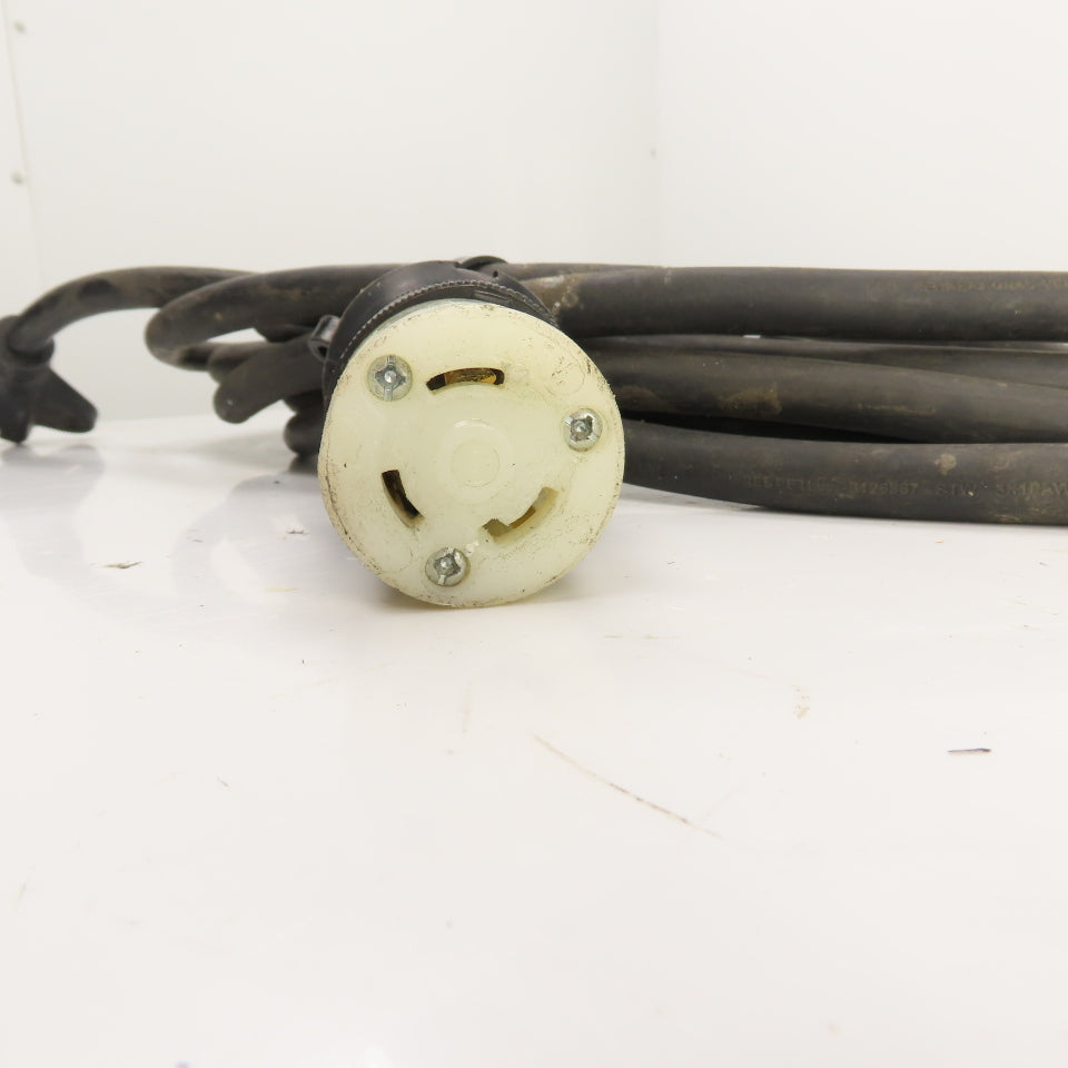 30ft 30 Amp 600 Volt Recreational Vehicles Camper Cordset 3 Cond/10AWG