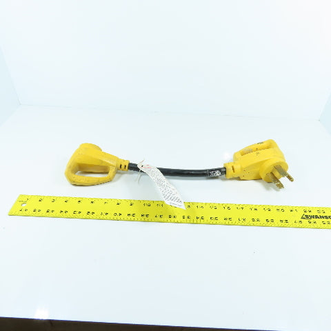 Intertek Camco 5012408 50-30-RV 125V 50A Male x 30A Female Adapter RV Camper