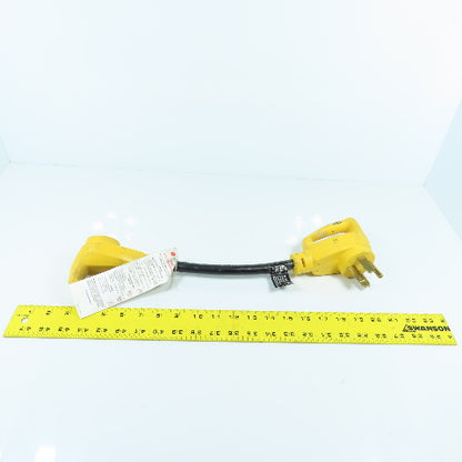 Intertek Camco 5012408 50-30-RV 125V 50A Male x 30A Female Adapter RV Camper