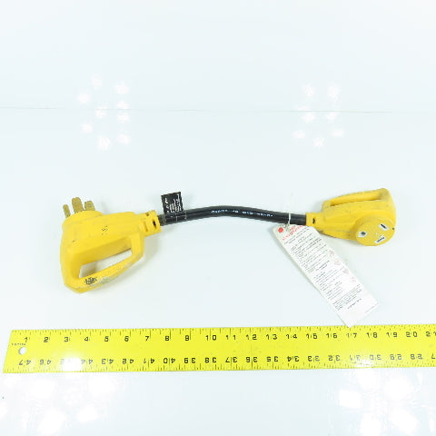 Intertek Camco 5012408 50-30-RV 125V 50A Male x 30A Female Adapter RV Camper