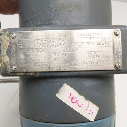 Foxboro 827DF-IS1SMSA1 3" Flange Stainless Steel Pressure Transmitter 12.5-65VDC