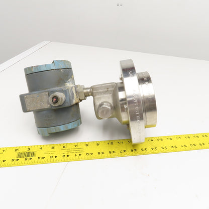 Foxboro 827DF-IS1SMSA1 3" Flange Stainless Steel Pressure Transmitter 12.5-65VDC