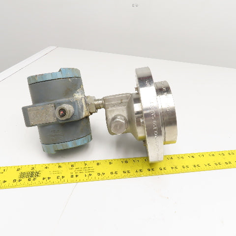 Foxboro 827DF-IS1SMSA1 3" Flange Stainless Steel Pressure Transmitter 12.5-65VDC