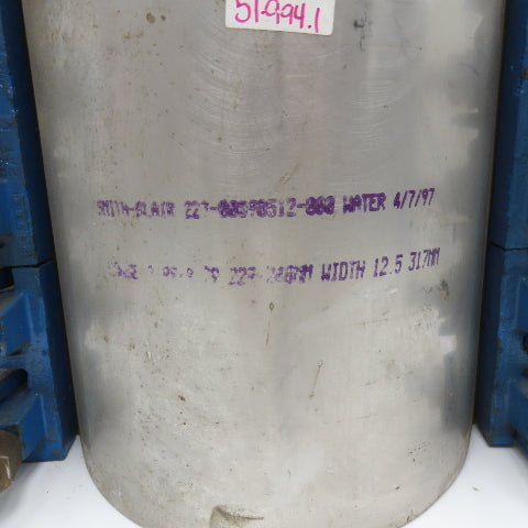 Smith Blair No. 227 8" x 12.5" W Water Line Double Band Repair Coupling