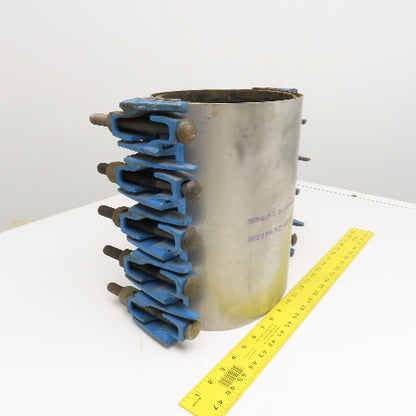 Smith Blair No. 227 8" x 12.5" W Water Line Double Band Repair Coupling