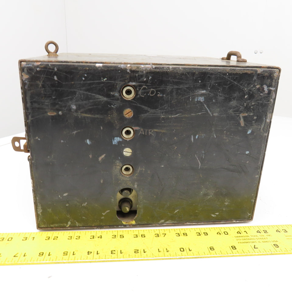 General Electric 117D837G3 Vintage Co2 Gas Analyzer 115V 40Hz