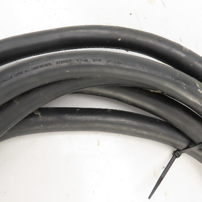 50 Amp 125/250V 3 Cond x 6AWG Power Supply Cordset For RV & Camper 20' Long
