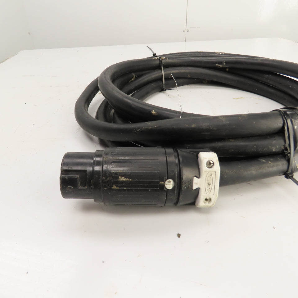 50 Amp 125/250V 3 Cond x 6AWG Power Supply Cordset For RV & Camper 20' Long
