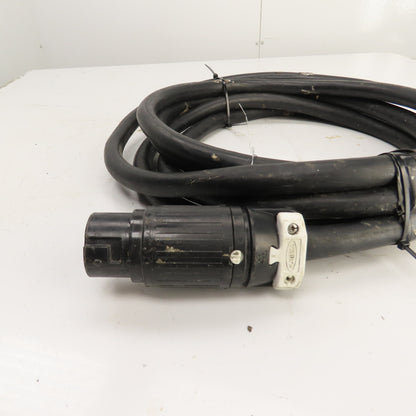 50 Amp 125/250V 3 Cond x 6AWG Power Supply Cordset For RV & Camper 20' Long