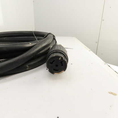 50 Amp 125/250V 3 Cond x 6AWG Power Supply Cordset For RV & Camper 20' Long
