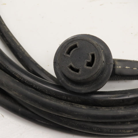 Epicord ED-309R 30 Amp 125VAC Power Supply Cordset For RV & Camper 29' Long