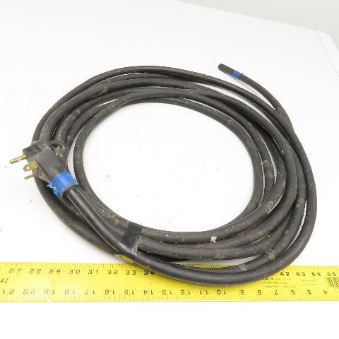 Epicord TT-30P 30A 3 Wire RV Recreational Vehicle Extension Male End Pigtail 36'