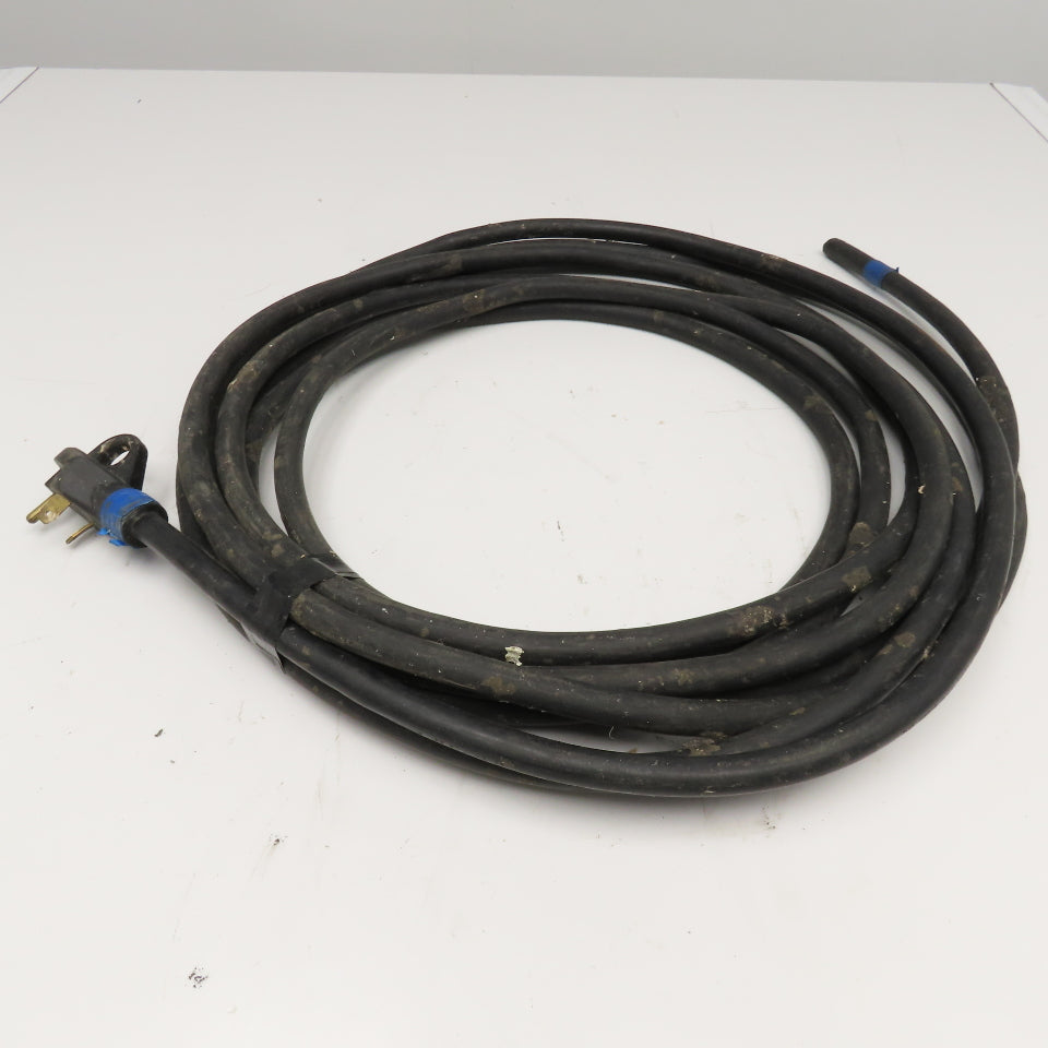 Epicord TT-30P 30A 3 Wire RV Recreational Vehicle Extension Male End Pigtail 36'
