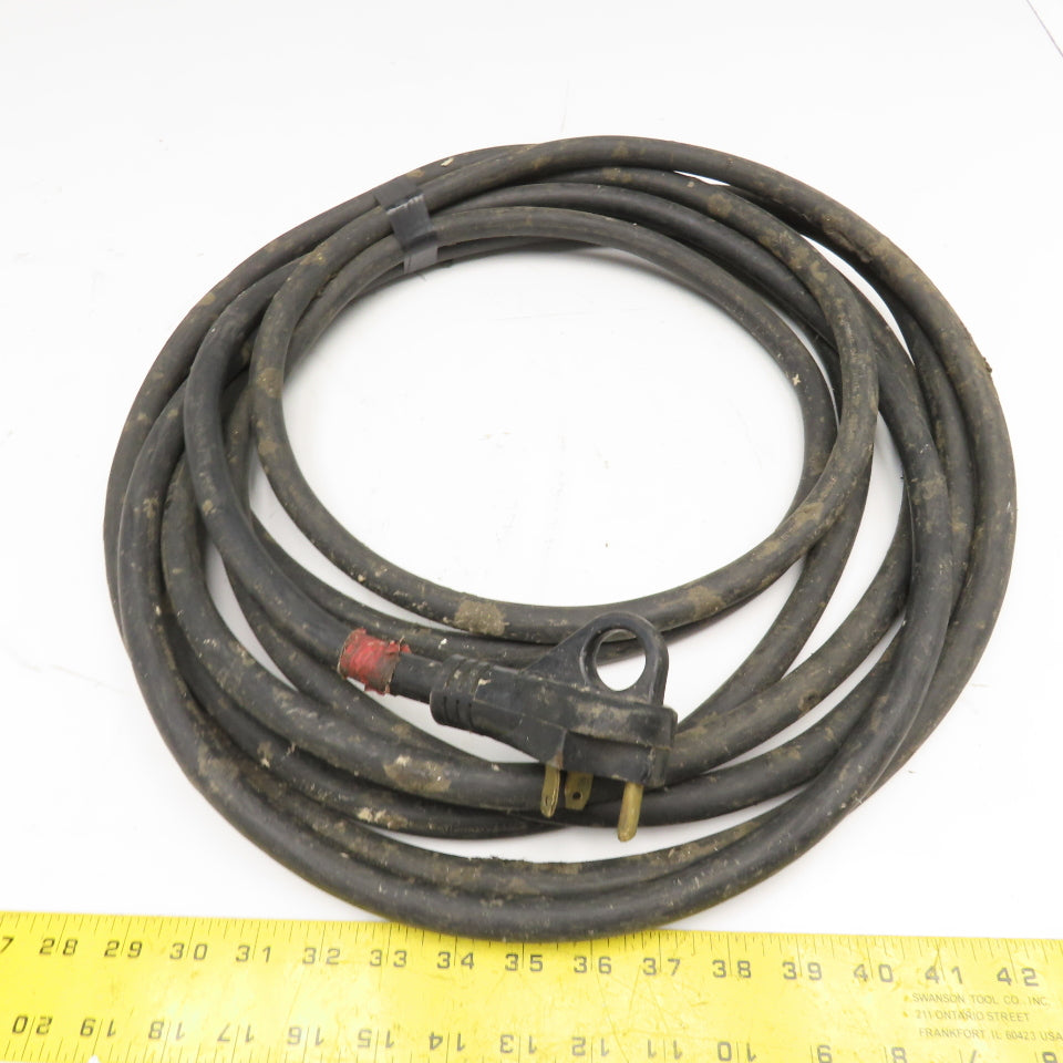 Epicord TT-30P 30A 3 Wire RV Recreational Vehicle Extension Male End Pigtail 30'