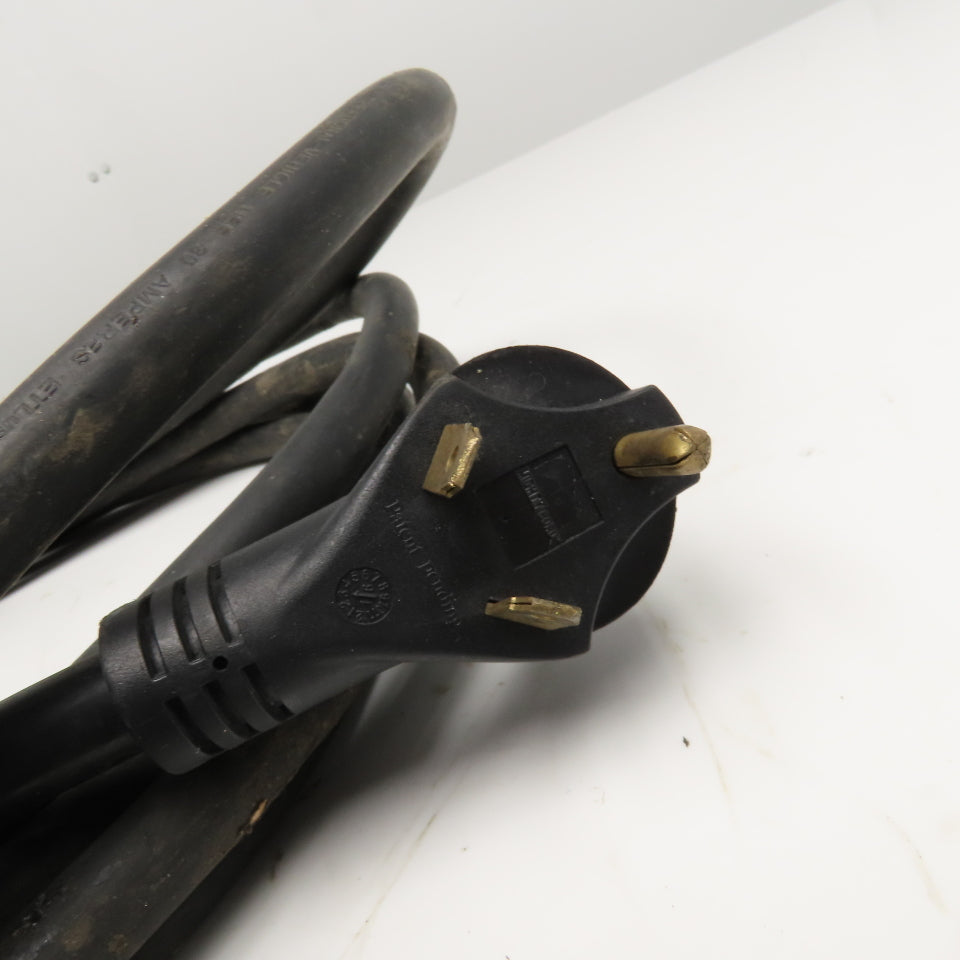 Mighty Cord 30A 3 Wire RV Recreational Vehicle Extension Cable 30'