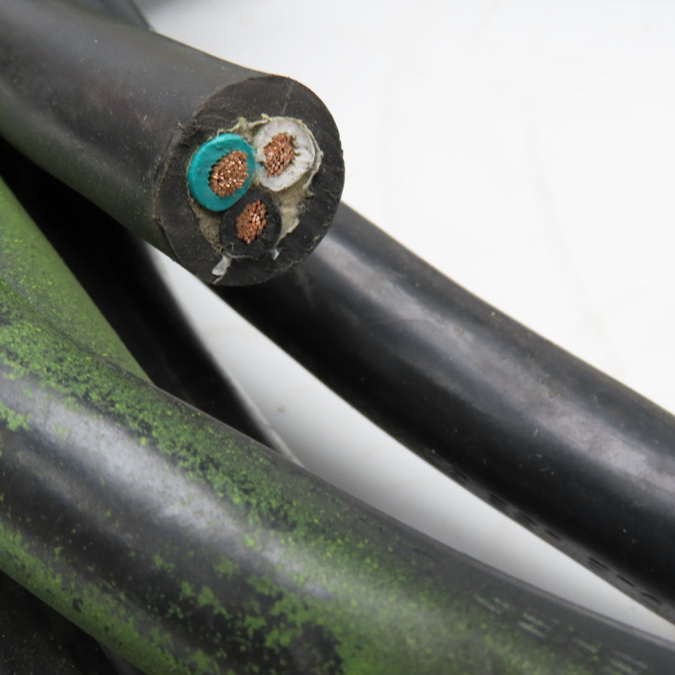30A 3 Wire RV Recreational Vehicle Extension Cable Pigtail 27'
