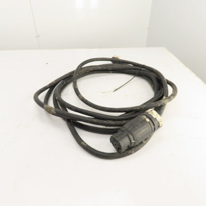 30 Amp 125VAC Power Supply Cordset For RV & Camper 29' Long 3 Wire 10AWG