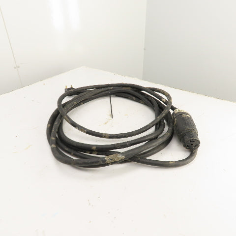 30 Amp 125VAC Power Supply Cordset For RV & Camper 29' Long 3 Wire 10AWG