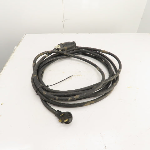 30 Amp 125VAC Power Supply Cordset For RV & Camper 29' Long 3 Wire 10AWG