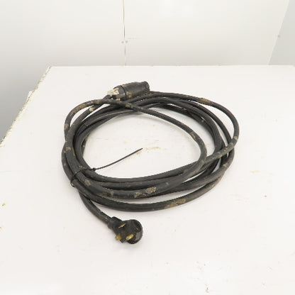 30 Amp 125VAC Power Supply Cordset For RV & Camper 29' Long 3 Wire 10AWG
