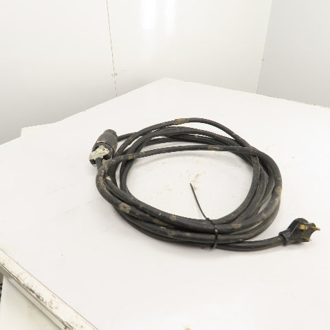 30 Amp 125VAC Power Supply Cordset For RV & Camper 29' Long 3 Wire 10AWG