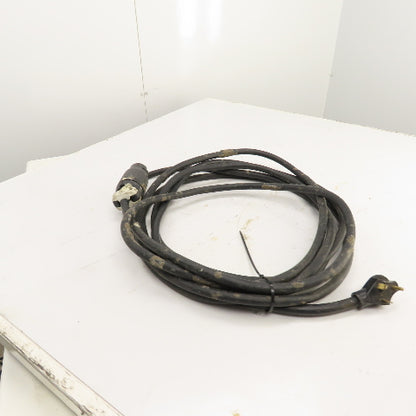 30 Amp 125VAC Power Supply Cordset For RV & Camper 29' Long 3 Wire 10AWG
