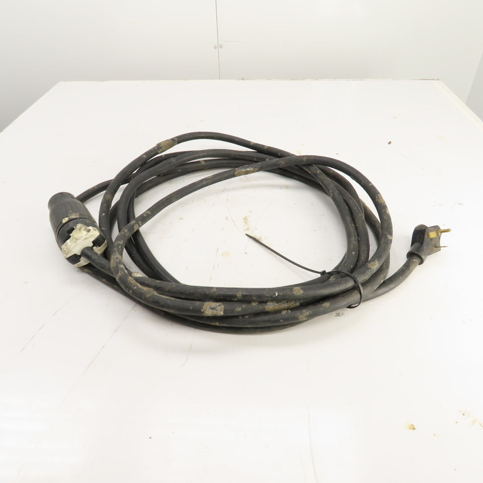 30 Amp 125VAC Power Supply Cordset For RV & Camper 29' Long 3 Wire 10AWG