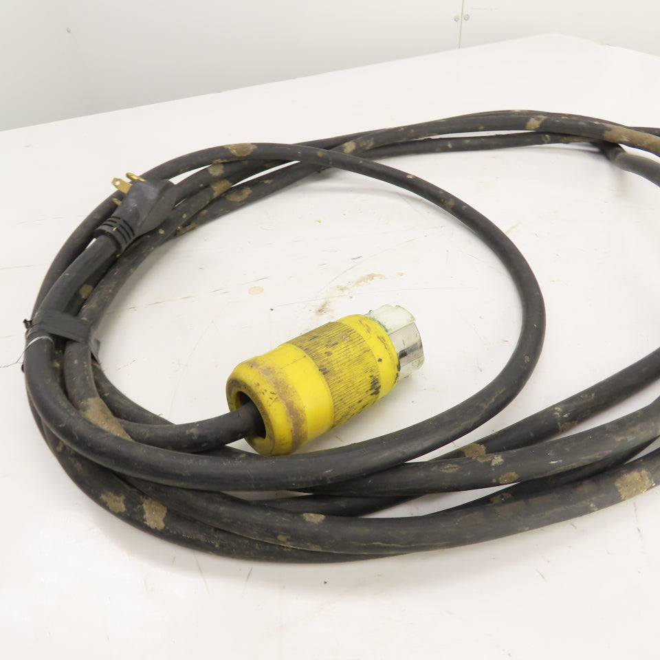 30 Amp 125VAC Power Supply Cordset For RV & Camper 28' Long 3 Wire 10AWG