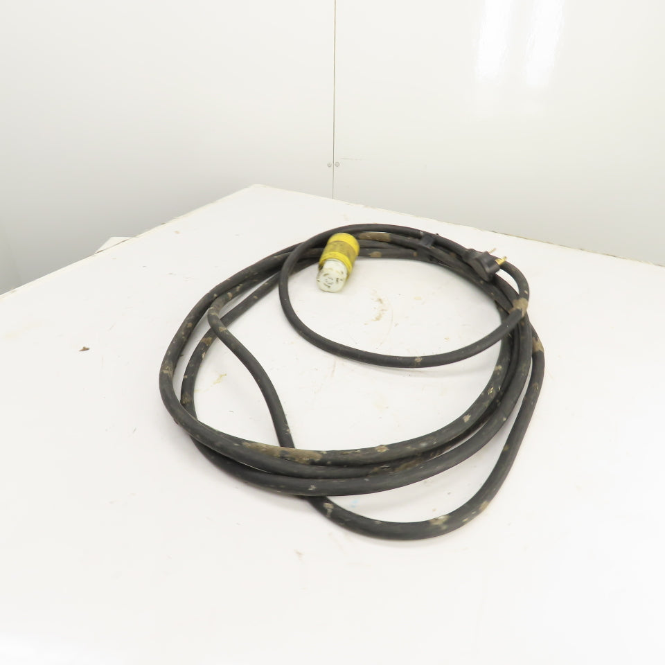 30 Amp 125VAC Power Supply Cordset For RV & Camper 28' Long 3 Wire 10AWG