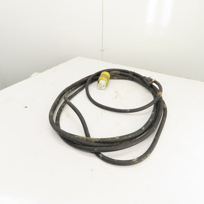 30 Amp 125VAC Power Supply Cordset For RV & Camper 28' Long 3 Wire 10AWG