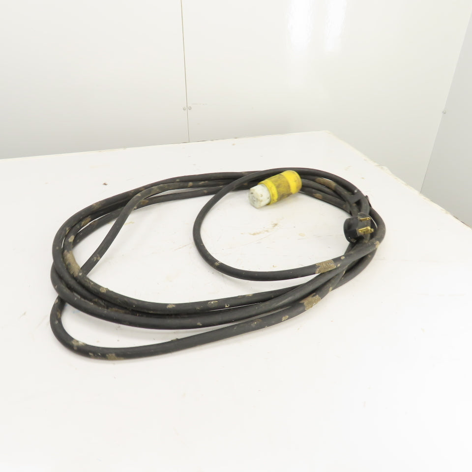 30 Amp 125VAC Power Supply Cordset For RV & Camper 28' Long 3 Wire 10AWG