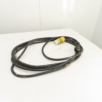 30 Amp 125VAC Power Supply Cordset For RV & Camper 28' Long 3 Wire 10AWG