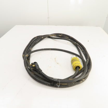 30 Amp 125VAC Power Supply Cordset For RV & Camper 28' Long 3 Wire 10AWG