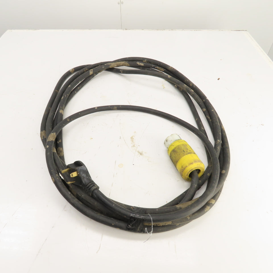 30 Amp 125VAC Power Supply Cordset For RV & Camper 28' Long 3 Wire 10AWG