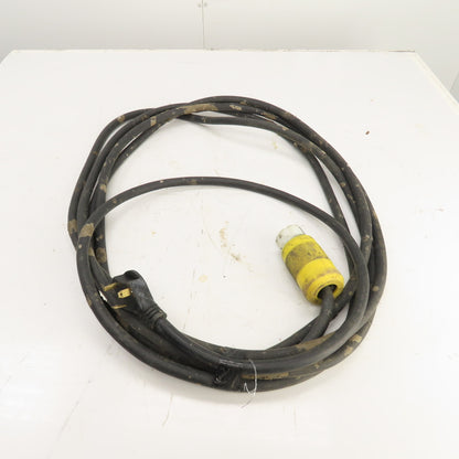 30 Amp 125VAC Power Supply Cordset For RV & Camper 28' Long 3 Wire 10AWG