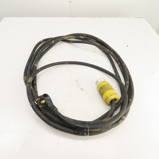 30 Amp 125VAC Power Supply Cordset For RV & Camper 28' Long 3 Wire 10AWG