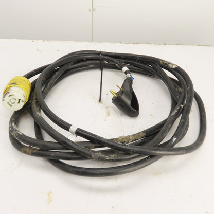 30 Amp 125VAC Power Supply Cordset For RV & Camper 29' Long 3 Wire 10AWG