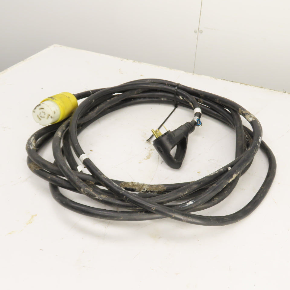 30 Amp 125VAC Power Supply Cordset For RV & Camper 29' Long 3 Wire 10AWG