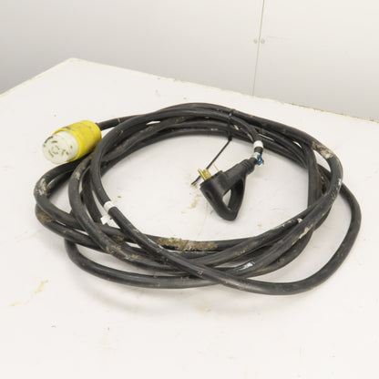30 Amp 125VAC Power Supply Cordset For RV & Camper 29' Long 3 Wire 10AWG