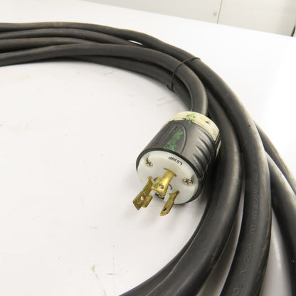 30 Amp 125V Power Supply Extension Cordset For RV & Camper 25' Long 3 Wire 10AWG