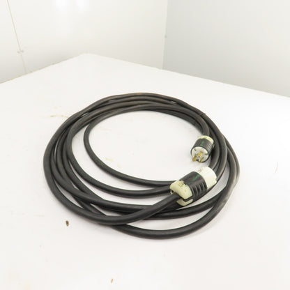 30 Amp 125V Power Supply Extension Cordset For RV & Camper 25' Long 3 Wire 10AWG