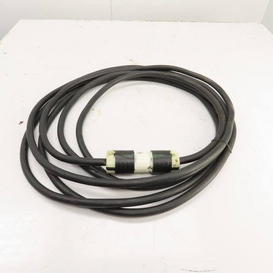 30 Amp 125V Power Supply Extension Cordset For RV & Camper 25' Long 3 Wire 10AWG